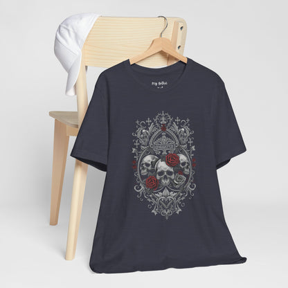 Skull & Roses Gothic Tee