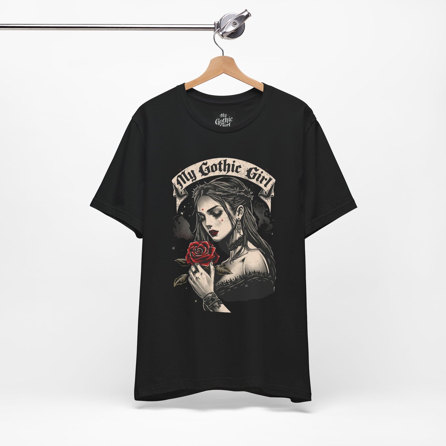 My Gothic Girl - Dark Rose Queen Graphic T Shirt