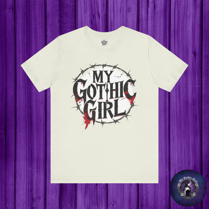 My Gothic Girl Graphic Poetic Goth Graphic Tee – My Gothic Girl