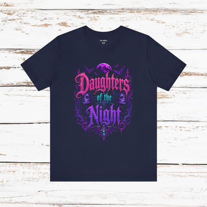 Daughters of the Night Tee — Gothic Vampire Moon Graphic T-Shirt