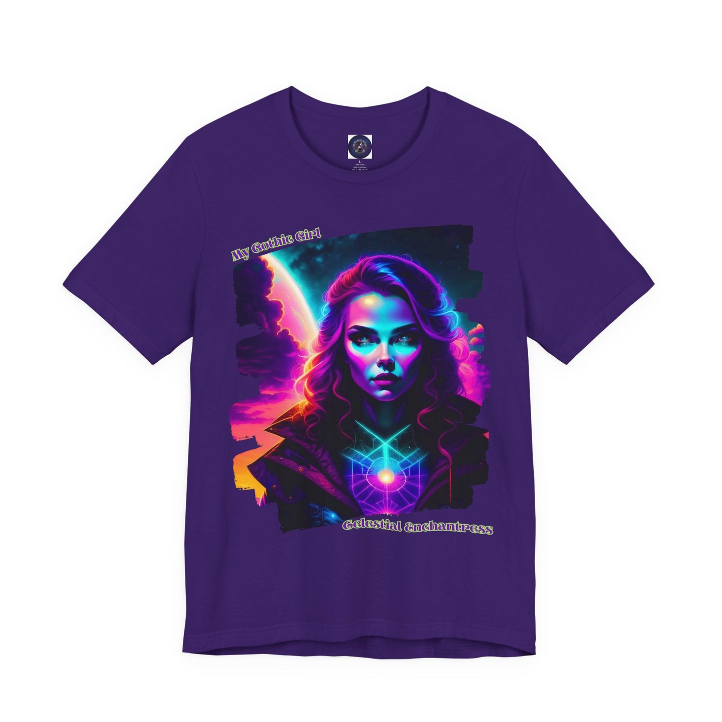 Celestial Enchantress Poetic Goth Graphic Tee – My Gothic Girl