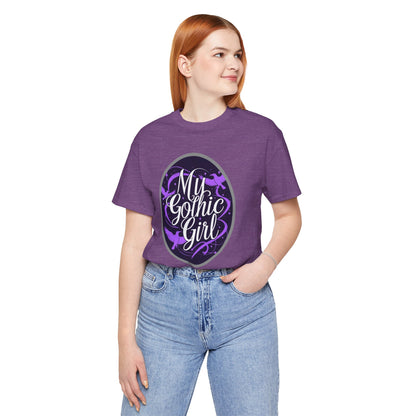 My Gothic Girl Poetic Goth Graphic Tee – Dark Alt Aesthetic Streetwear Fashion