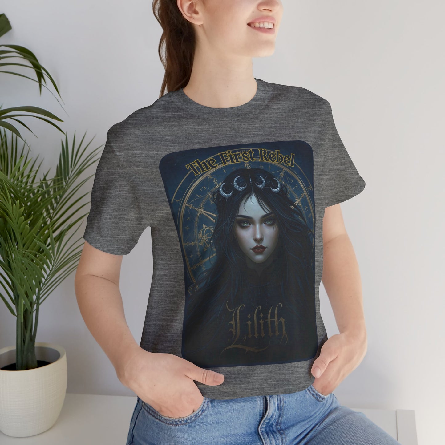 The First Rebel -"Lilith" Graphic T-Shirt – Alt Aesthetic Poetic Goth Street-wear