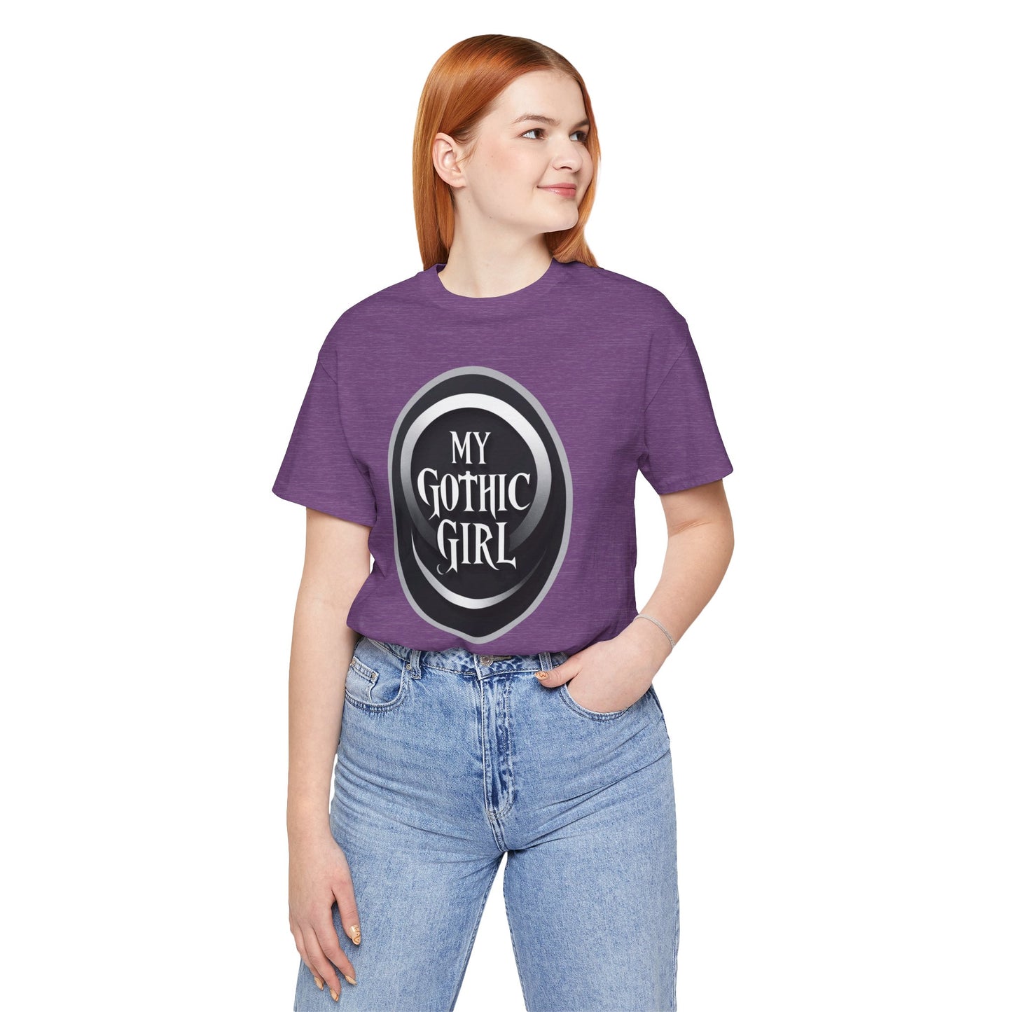 My Gothic Girl Poetic Goth Graphic Tee – Dark Alt Aesthetic Streetwear Fashion