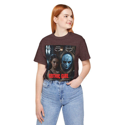 My Gothic Girl T-Shirt "Movie Poster" – Whimsy Goth Streetwear, Dark Poetry Fashion, Alt Aesthetic Apparel