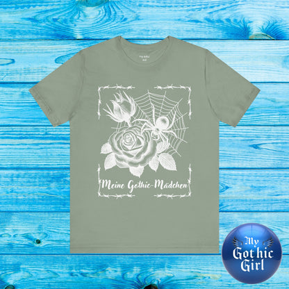 Gothic T-Shirts for Women & Men "Meine Gothic-Mädchen" Dark Aesthetic & Alternative Tees – My Gothic Girl