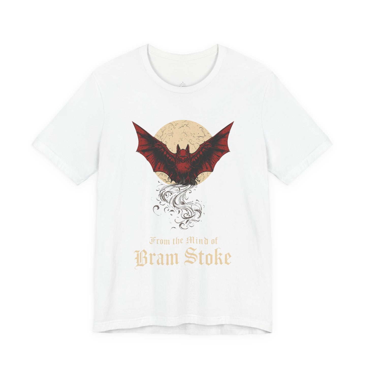 "From The Mind Of Bram Stoker" Gothic Literary Horror T-Shirt