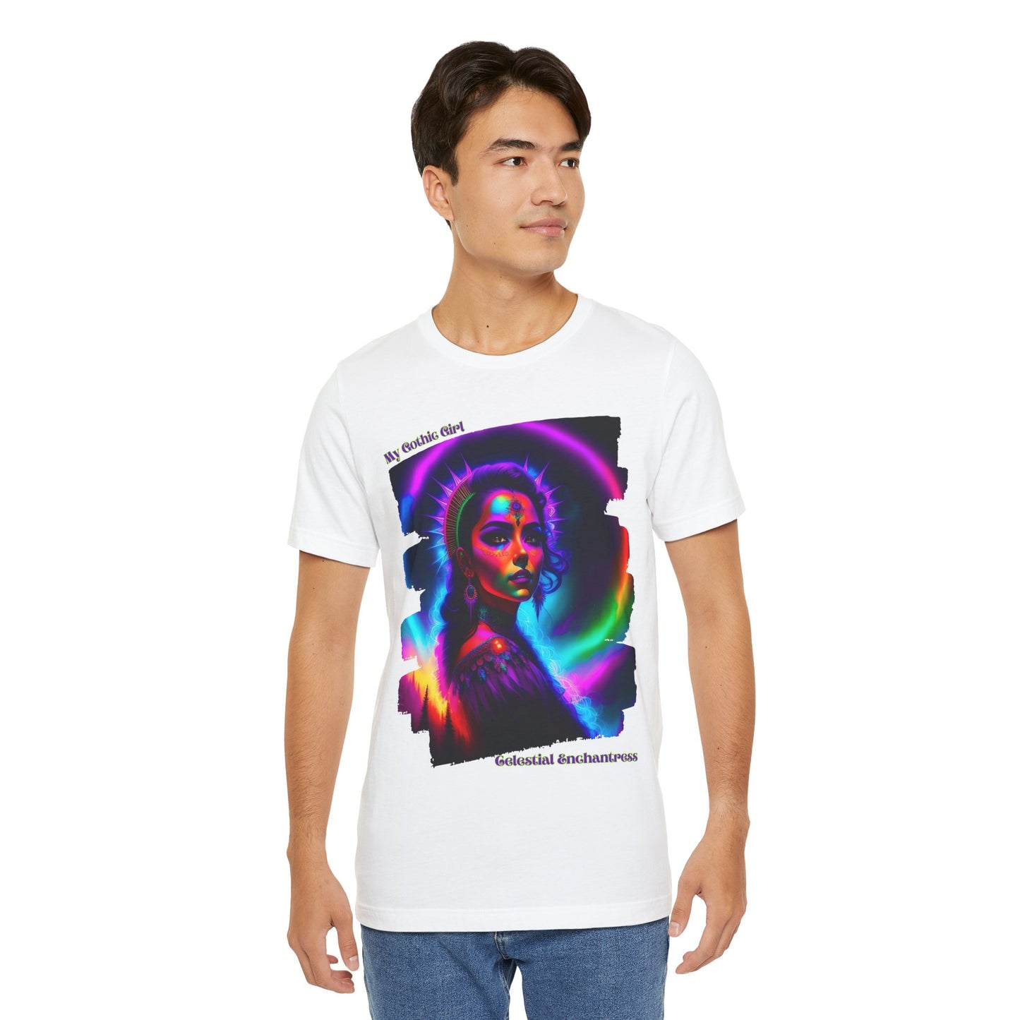 Celestial Enchantress Poetic Goth Graphic Tee – My Gothic Girl