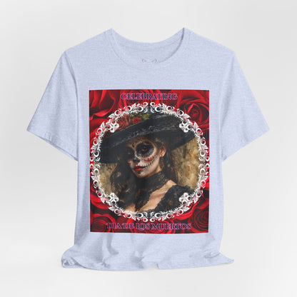 My Gothic Girl Dia De Los Muertos Graphic Tee – Gothic Streetwear, Whimsy Goth, Dark Poetry Alt Fashion