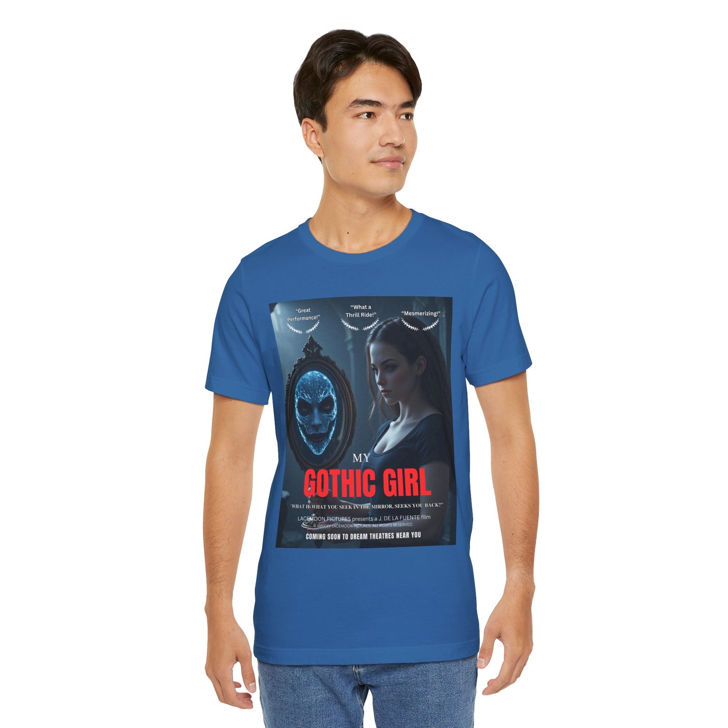 My Gothic Girl "Movie Poster" Graphic Tee – Gothic Streetwear, Whimsy Goth, Dark Poetry Alt Fashion