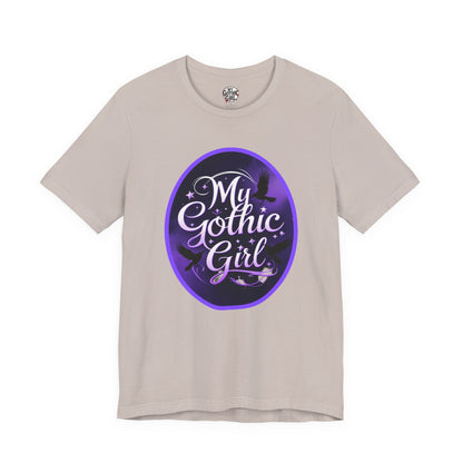 My Gothic Girl Poetic Goth Graphic Tee – Dark Alt Aesthetic Streetwear Fashion