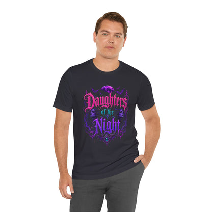 Daughters of the Night Tee — Gothic Vampire Moon Graphic T-Shirt