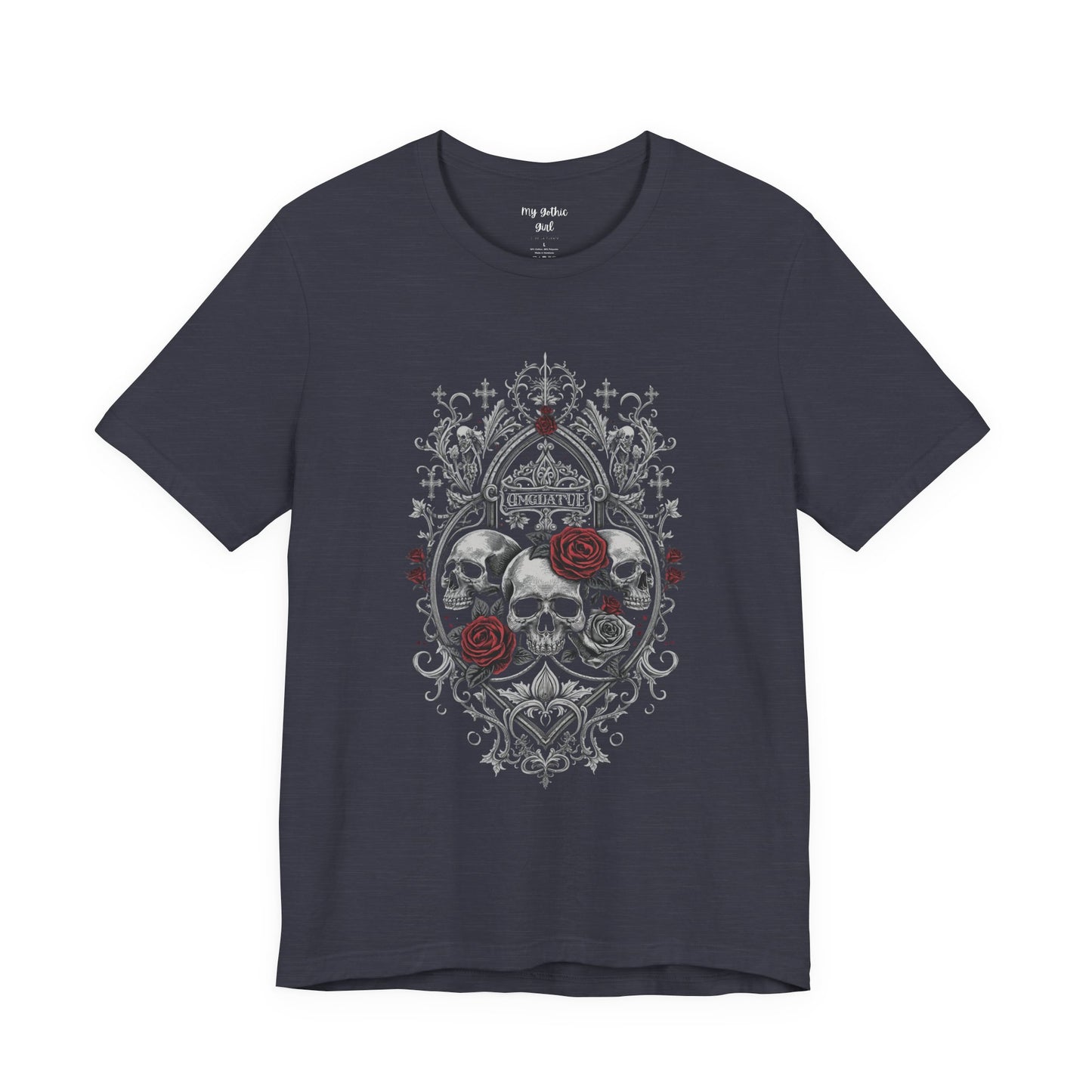 Skull & Roses Gothic Tee