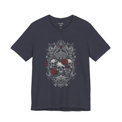 Skull & Roses Gothic Tee