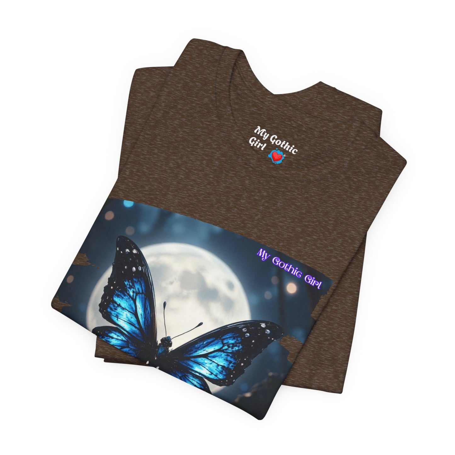 My Gothic Girl Graphic Tee – Whimsy Goth Streetwear, Dark Poetry Fashion, Alt Aesthetic Apparel