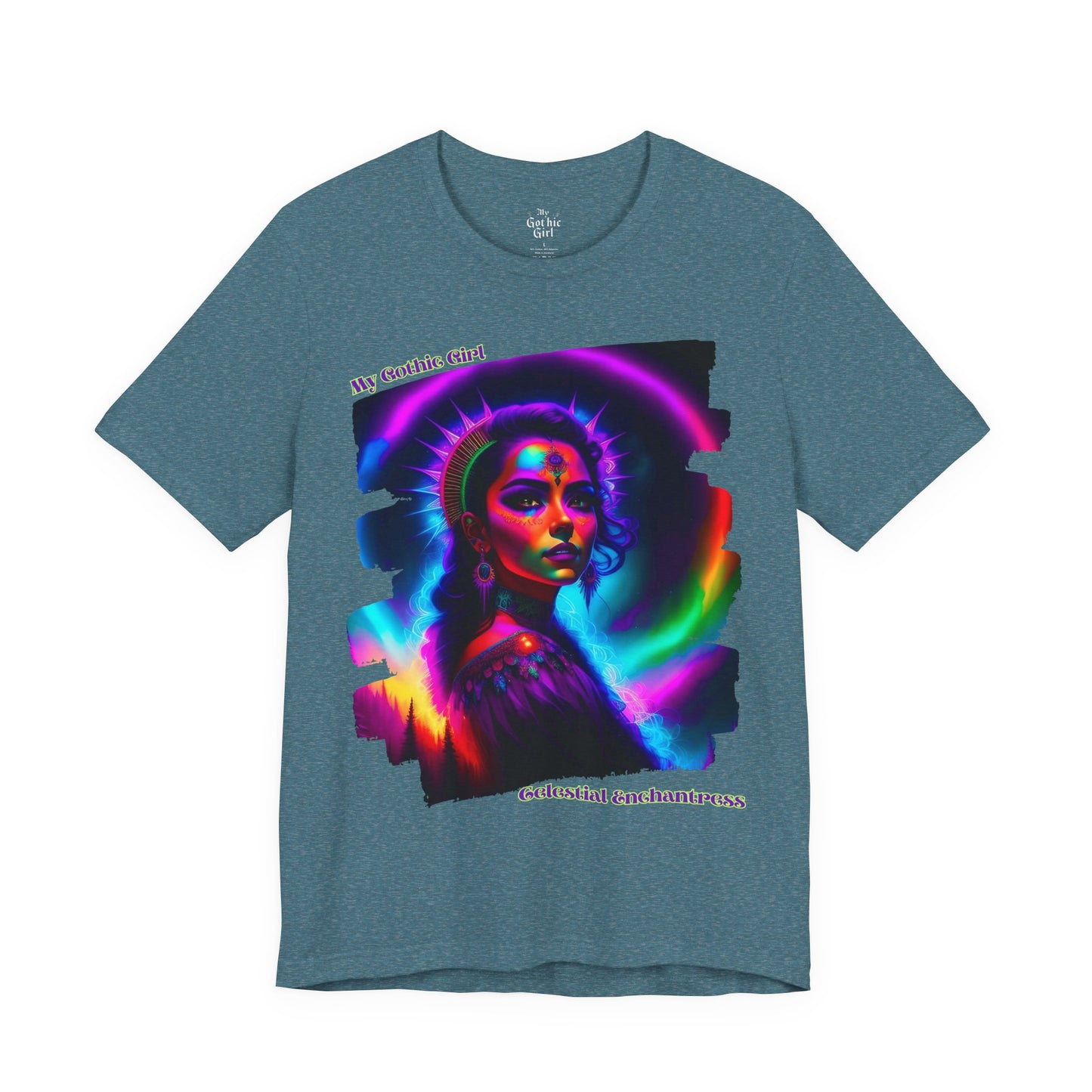 Celestial Enchantress Poetic Goth Graphic Tee – My Gothic Girl