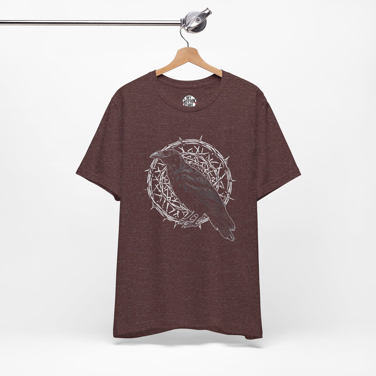 Thorn & Raven Gothic Graphic T-Shirt – Alt Aesthetic Poetic Goth Streetwear