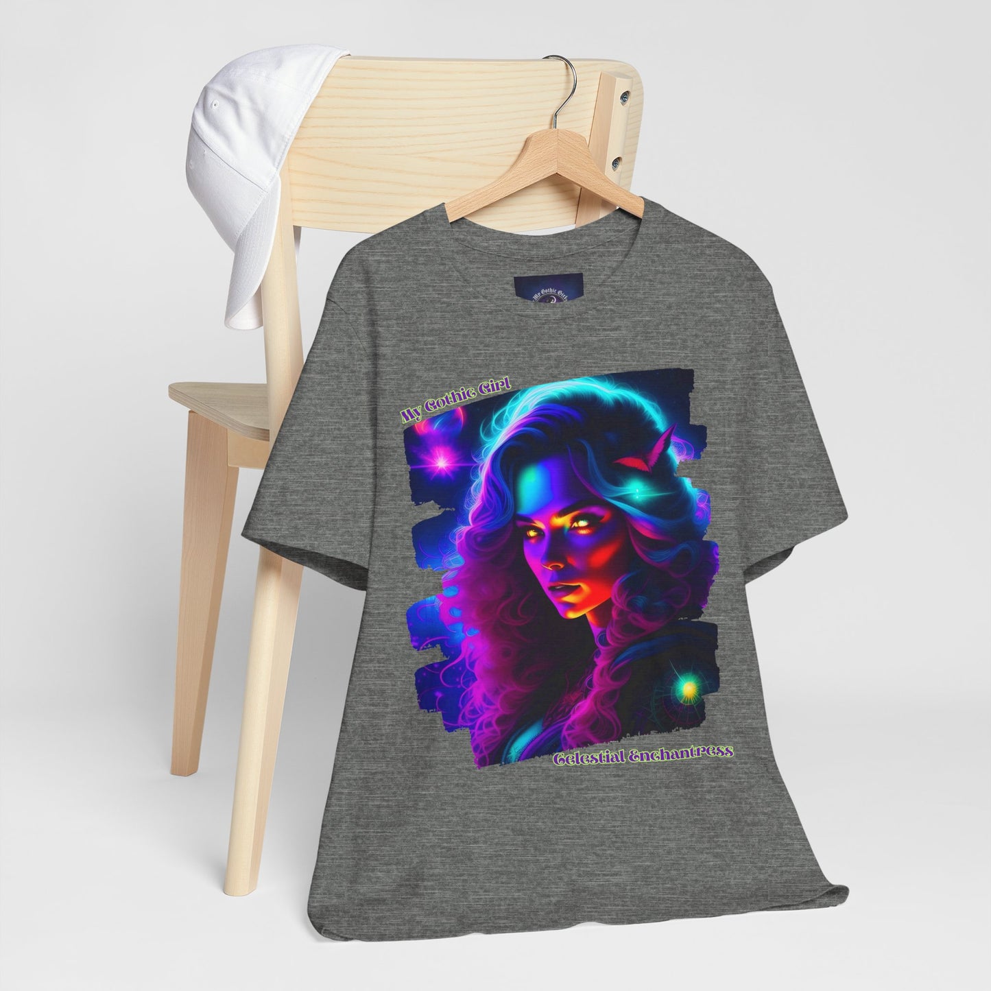 Celestial Enchantress Poetic Goth Graphic Tee – My Gothic Girl