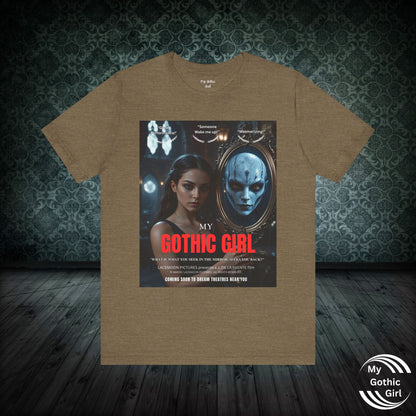 My Gothic Girl T-Shirt "Movie Poster" – Whimsy Goth Streetwear, Dark Poetry Fashion, Alt Aesthetic Apparel