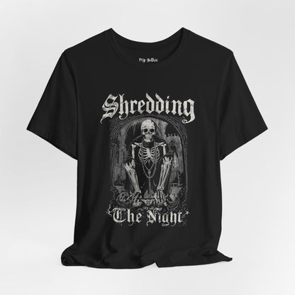"Shredding The Night" Street Skater T Shirt