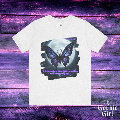 My Gothic Girl Graphic Tee – Whimsy Goth Streetwear, Dark Poetry Fashion, Alt Aesthetic Apparel