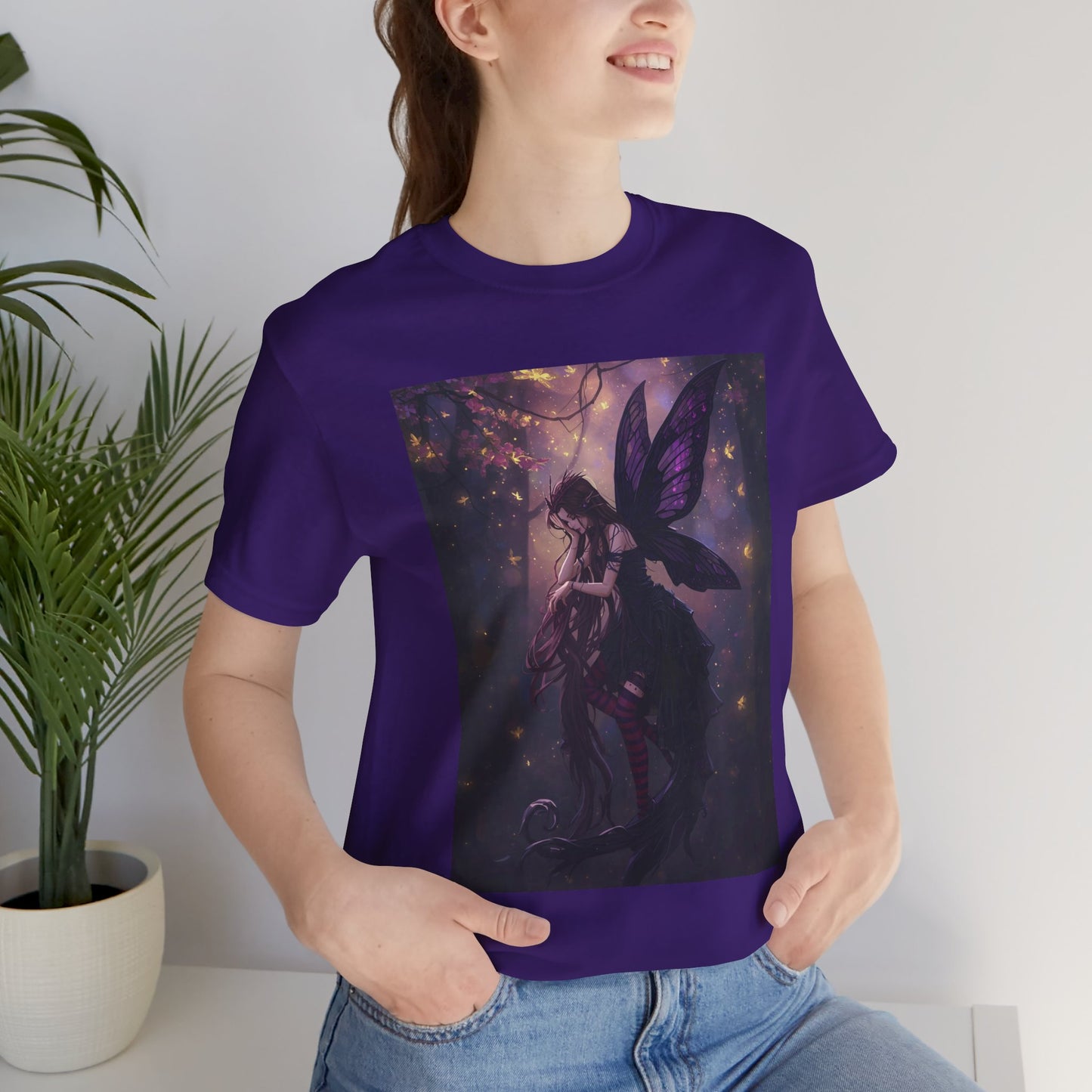 My Gothic Girl "Gothic Fairy" Graphic T-Shirt Unisex Gothic Dark Fashion Casual Wear