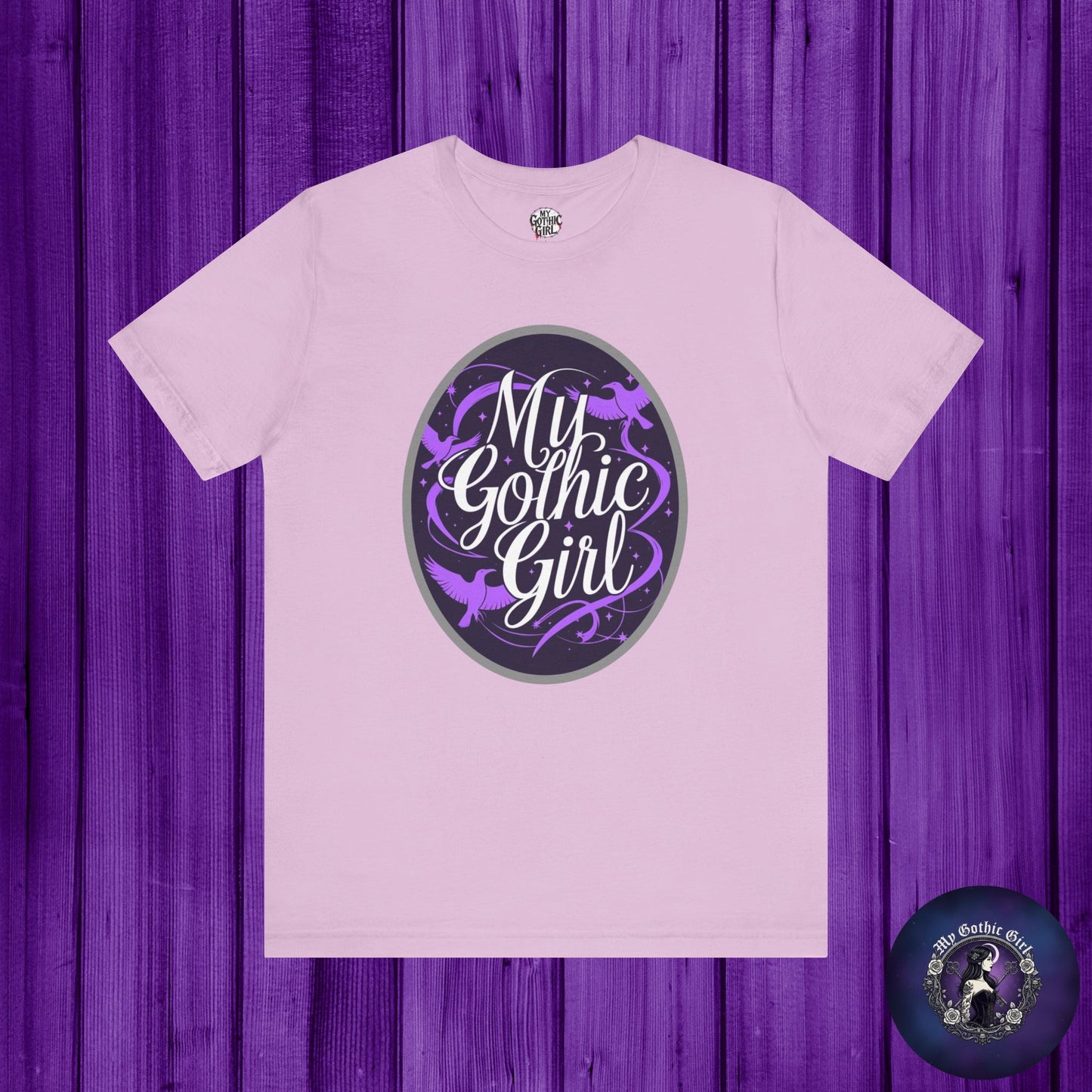 My Gothic Girl Poetic Goth Graphic Tee – Dark Alt Aesthetic Streetwear Fashion