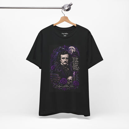 Edgar Allan Poe “All That We See” Gothic Literary T-Shirt