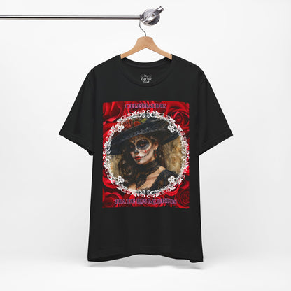 My Gothic Girl Dia De Los Muertos Graphic Tee – Gothic Streetwear, Whimsy Goth, Dark Poetry Alt Fashion
