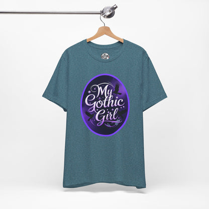 My Gothic Girl Poetic Goth Graphic Tee – Dark Alt Aesthetic Streetwear Fashion