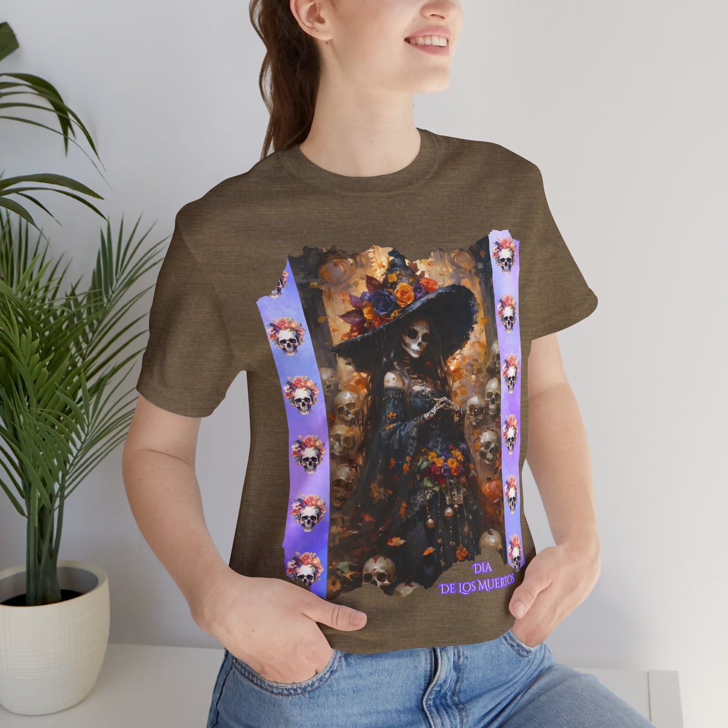 My Gothic Girl Dia De Los Muertos Graphic Tee – Gothic Streetwear, Whimsy Goth, Dark Poetry Alt Fashion