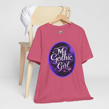 My Gothic Girl Poetic Goth Graphic Tee – Dark Alt Aesthetic Streetwear Fashion