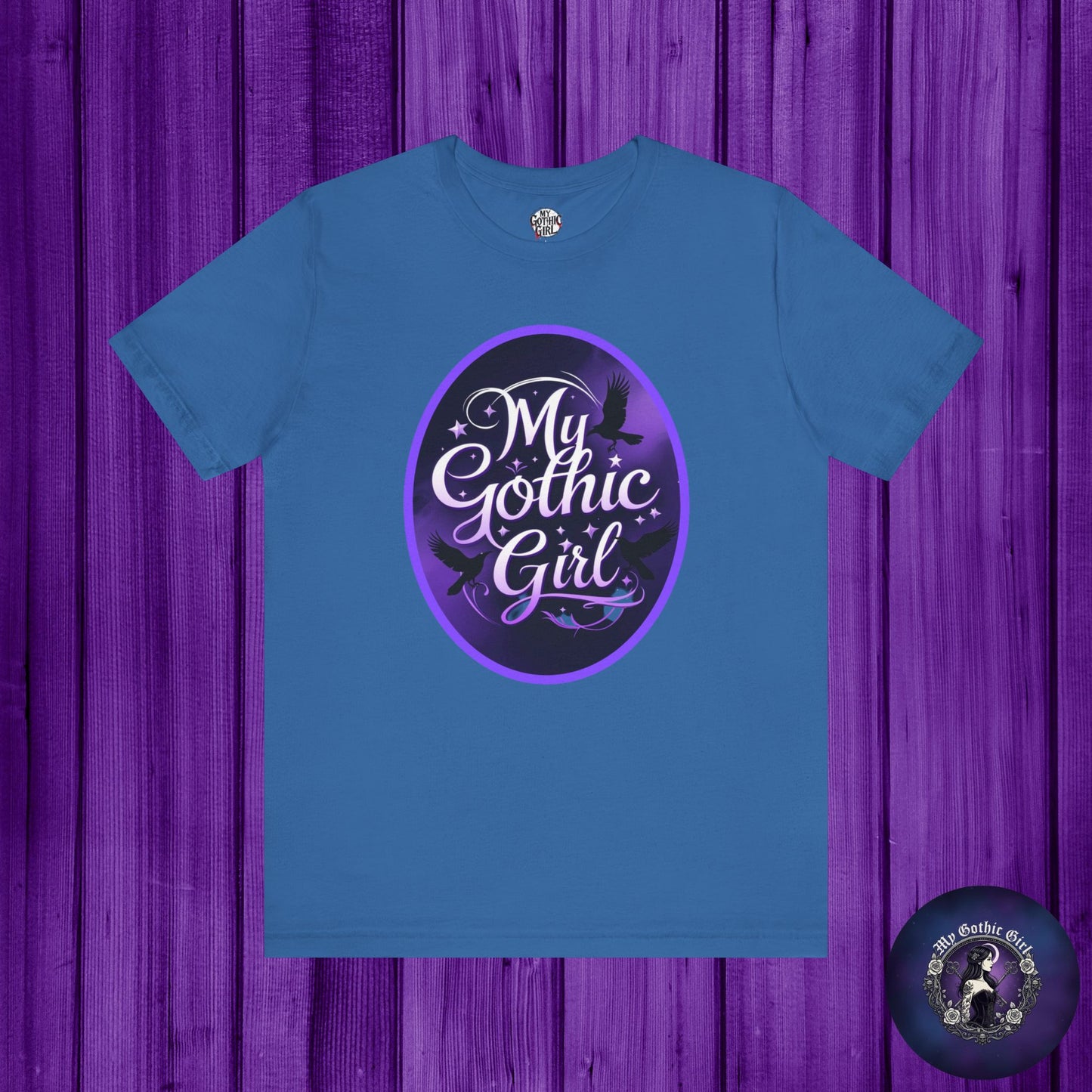 My Gothic Girl Poetic Goth Graphic Tee – Dark Alt Aesthetic Streetwear Fashion