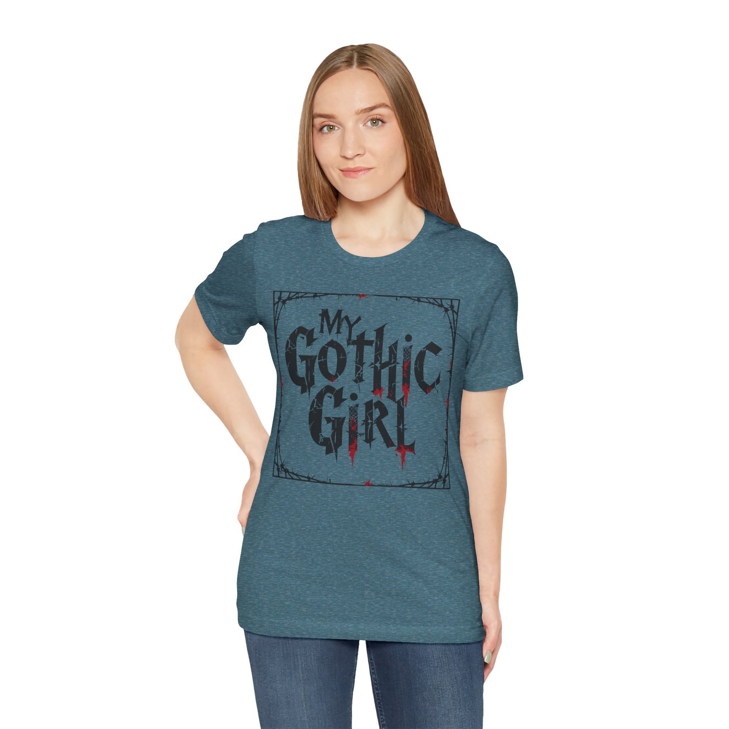 My Gothic Girl Graphic Poetic Goth Graphic Tee – My Gothic Girl