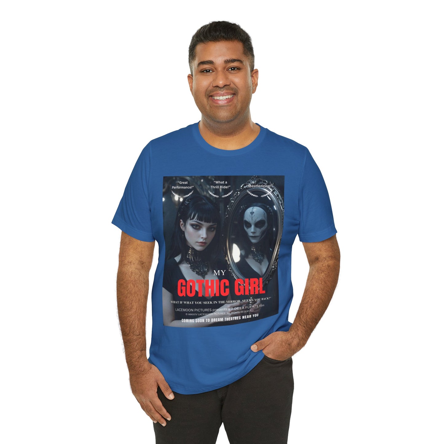 My Gothic Girl Graphic Tee – Whimsy Goth Streetwear, Dark Poetry Fashion, Alt Aesthetic Apparel
