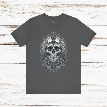 Gothic Skull Elegance T-Shirt