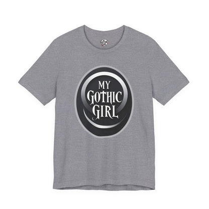 My Gothic Girl Poetic Goth Graphic Tee – Dark Alt Aesthetic Streetwear Fashion