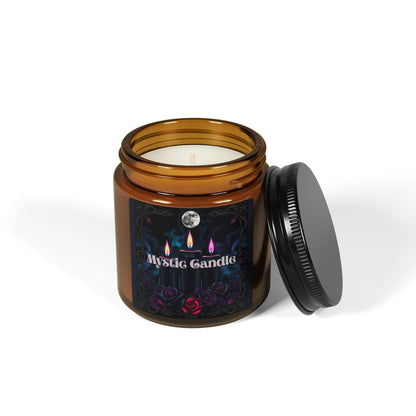 Mystic Candle Soy Candle — Amber Jar Aromatherapy Candle (Multi-Size)