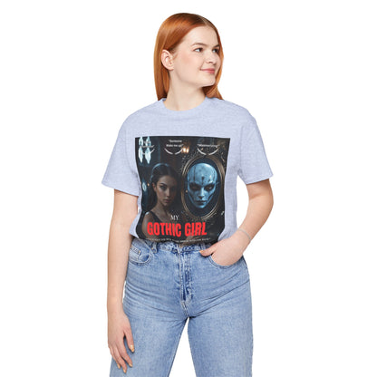 My Gothic Girl T-Shirt "Movie Poster" – Whimsy Goth Streetwear, Dark Poetry Fashion, Alt Aesthetic Apparel
