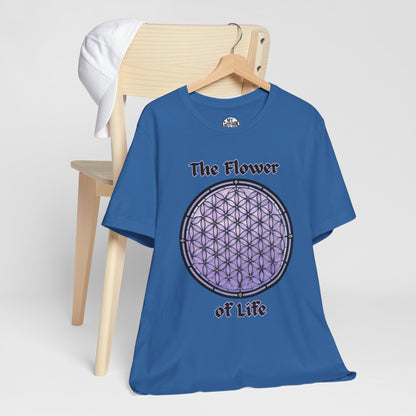 "The Flower of Life"  Gothic Graphic T-Shirt – Alt Aesthetic Poetic Goth Street-wear