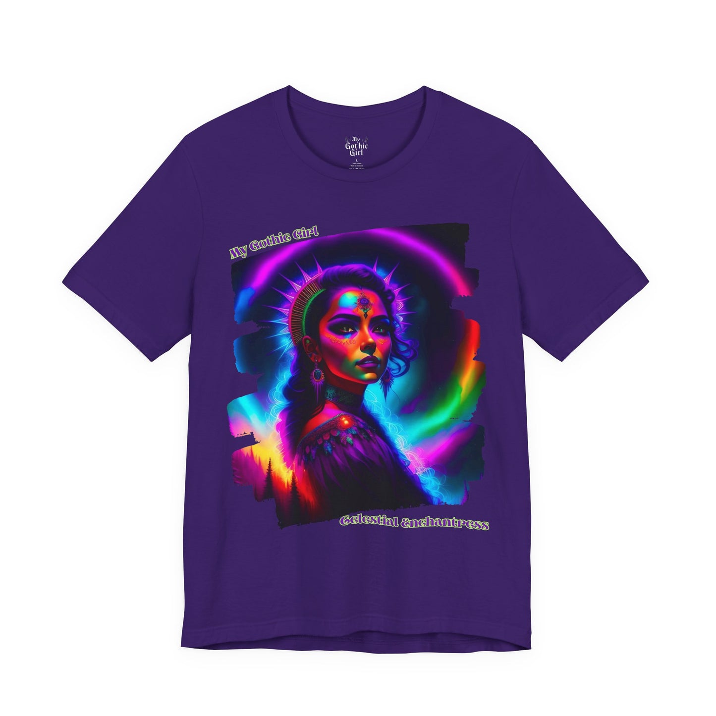Celestial Enchantress Poetic Goth Graphic Tee – My Gothic Girl