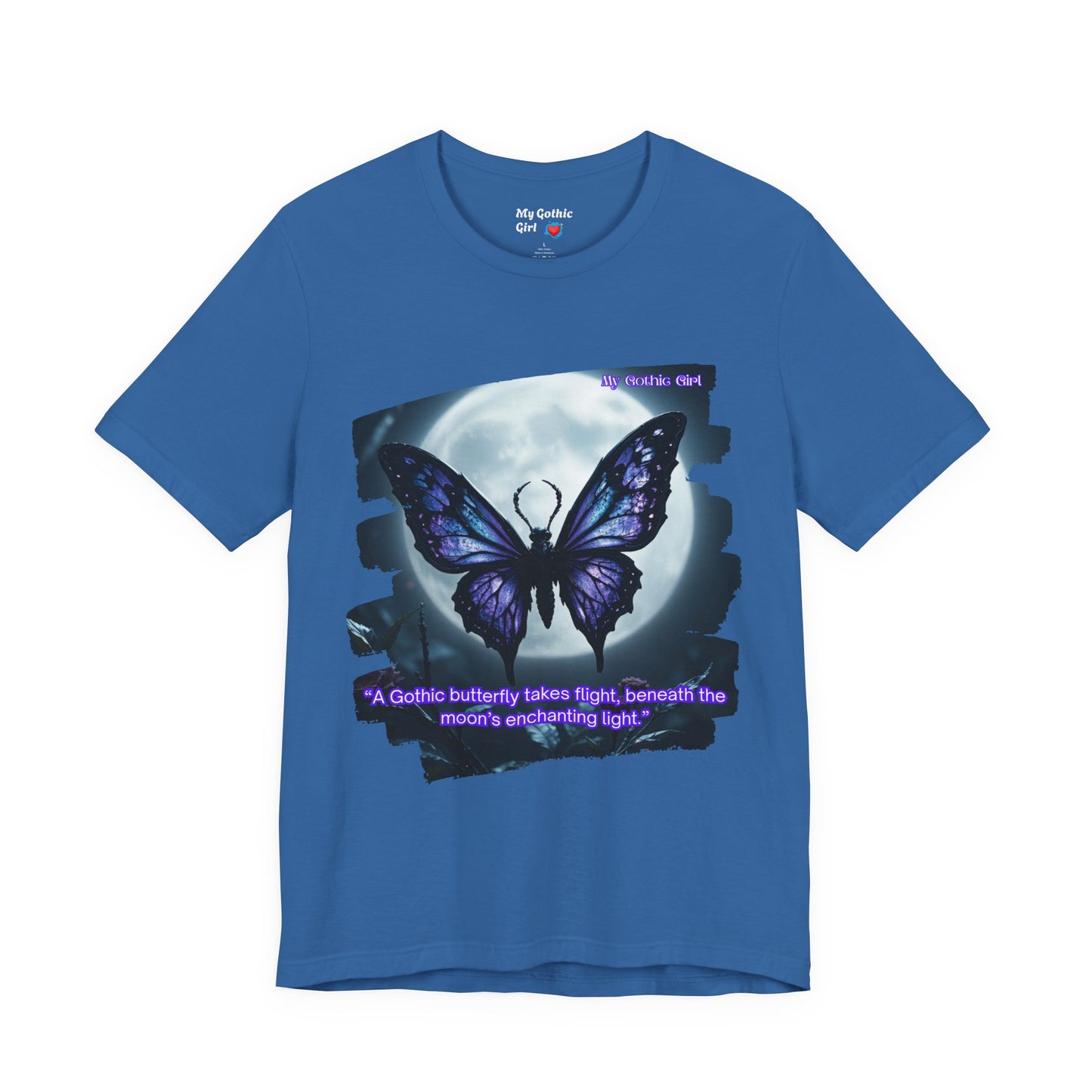 My Gothic Girl Graphic Tee – Whimsy Goth Streetwear, Dark Poetry Fashion, Alt Aesthetic Apparel