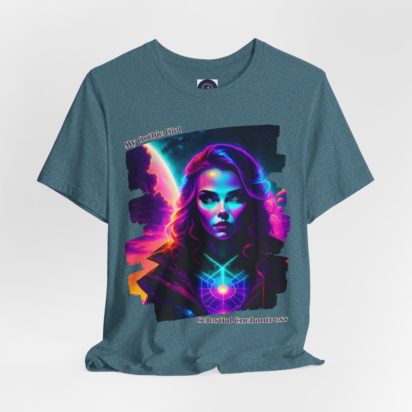 Celestial Enchantress Poetic Goth Graphic Tee – My Gothic Girl