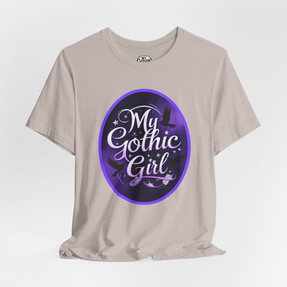My Gothic Girl Poetic Goth Graphic Tee – Dark Alt Aesthetic Streetwear Fashion