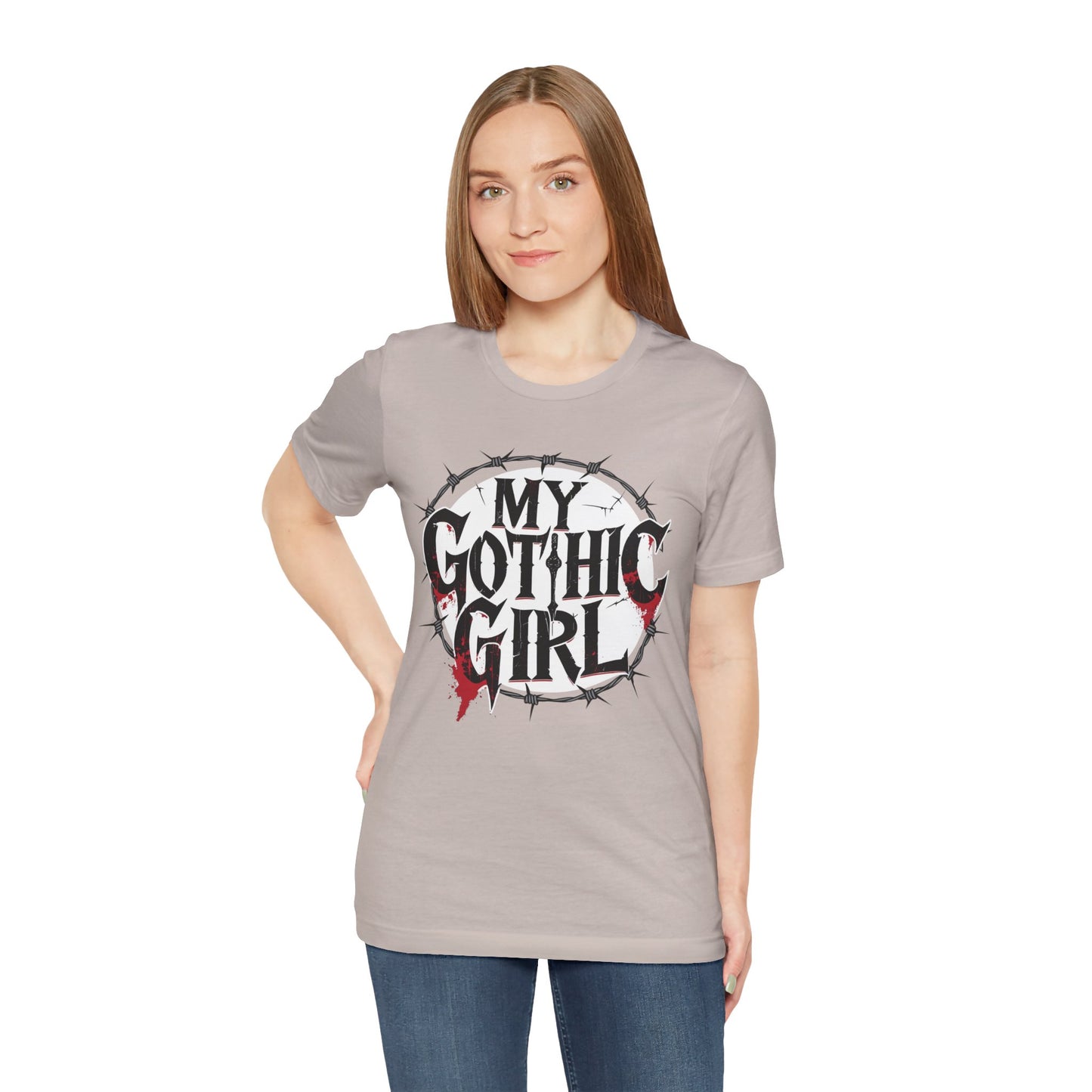 My Gothic Girl Graphic Poetic Goth Graphic Tee – My Gothic Girl