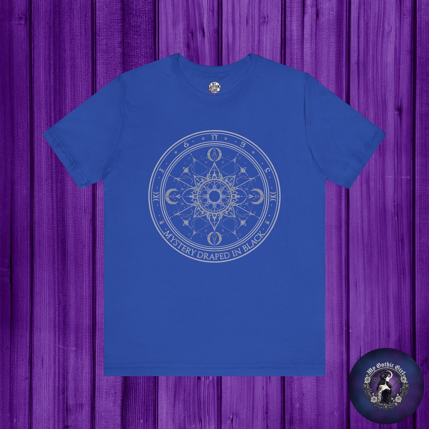 Copy of “Midnight Toy-maker's Creation” —hand-stitched Gothic doll Graphic T-Shirt – Alt Aesthetic Poetic Goth Street-wear
