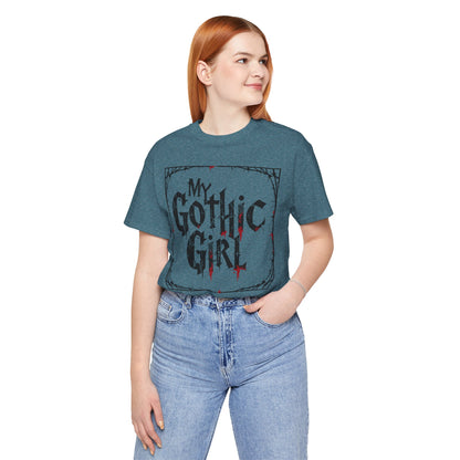 My Gothic Girl Graphic Poetic Goth Graphic Tee – My Gothic Girl