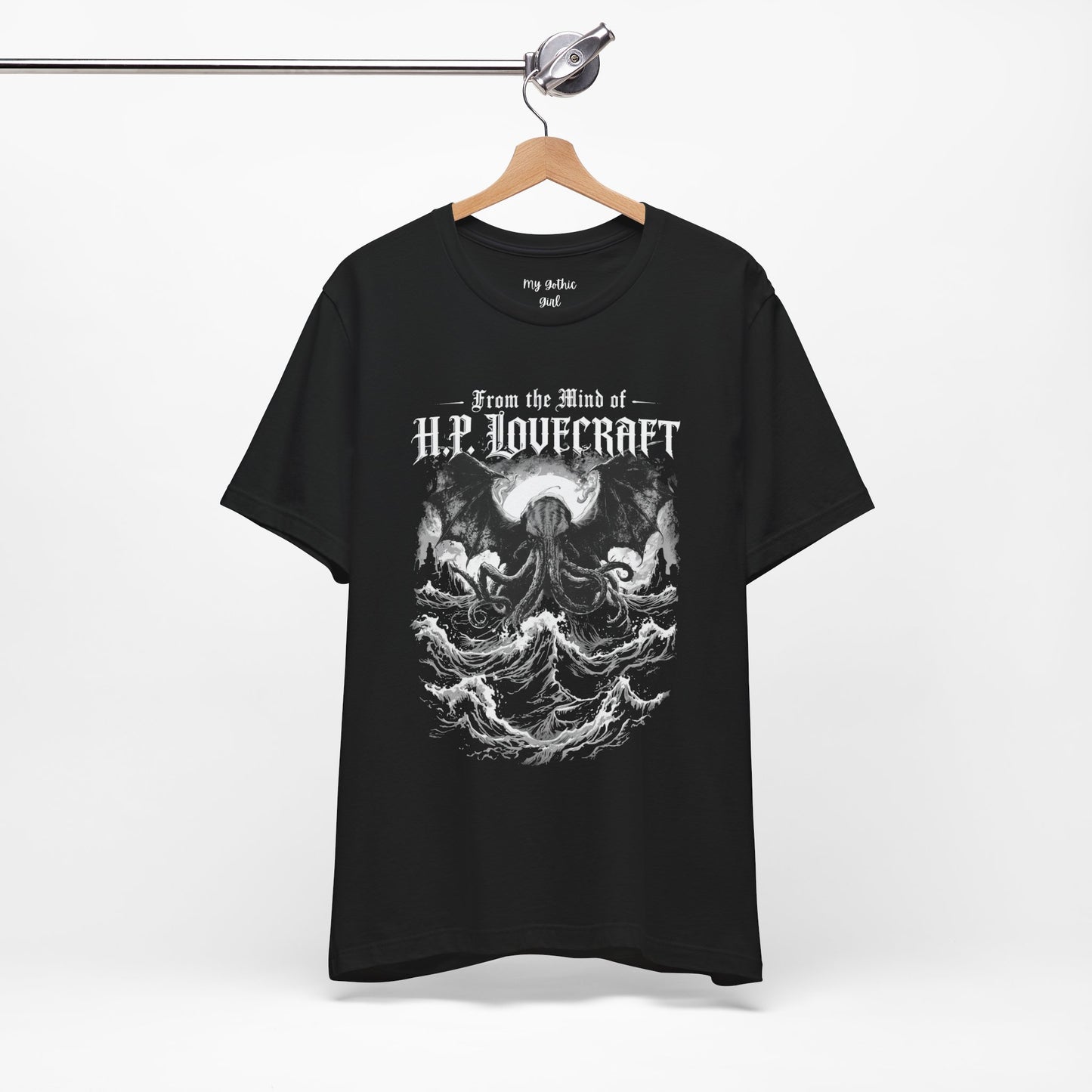 "From The Mind Of H.P. Lovecraft" Gothic Literary Horror T-Shirt