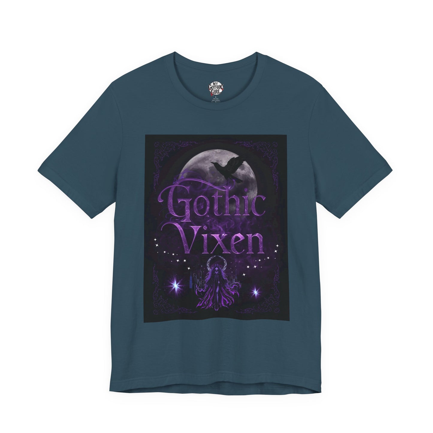 My Gothic Girl - "Gothic Vixen" Graphic T-Shirt – Alt Aesthetic Poetic Goth Street-wear