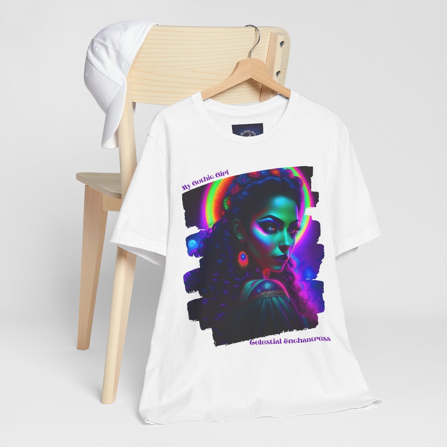 Celestial Enchantress Poetic Goth Graphic Tee – My Gothic Girl